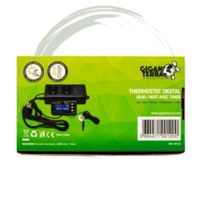 Termostato Digitale Giorno/Notte Con Timer GiganTerra